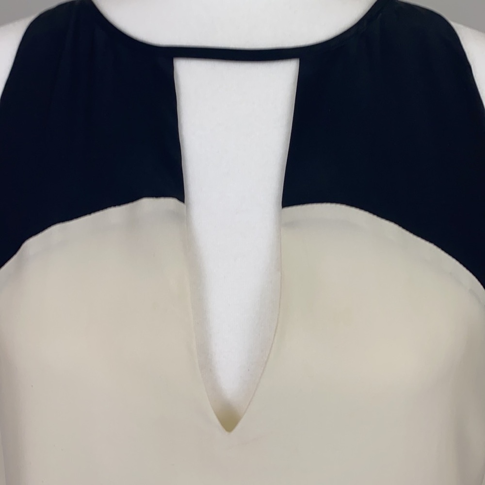 Parker 100% silk sleeveless lined dress Size M - Picture 2 of 7